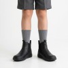 Kid+ Jodhpur II BQ School Shoes - Black Leather
