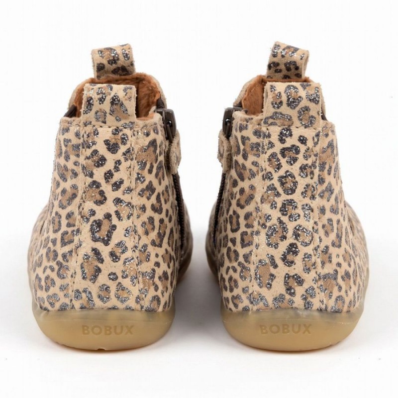Step Up Jodhpur BQ 732931 Boots - Leopard Shimmer Suede