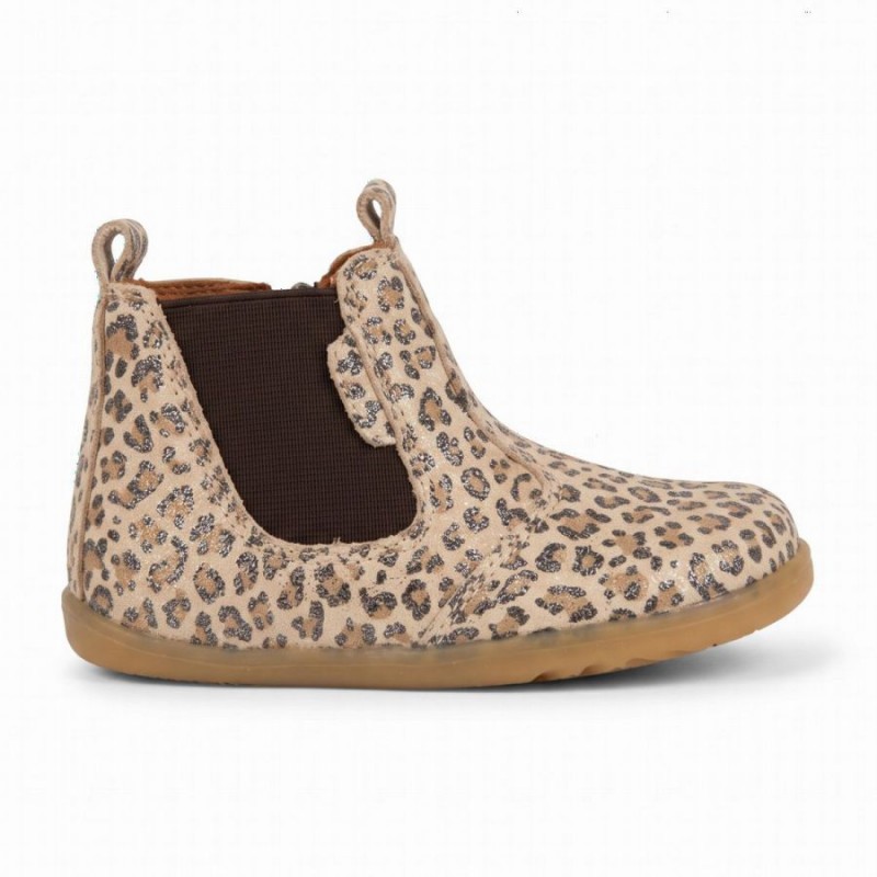 Step Up Jodhpur BQ 732931 Boots - Leopard Shimmer Suede