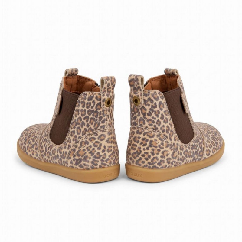 I-Walk Jodhpur BQ 630931Boots - Leopard Shimmer Suede