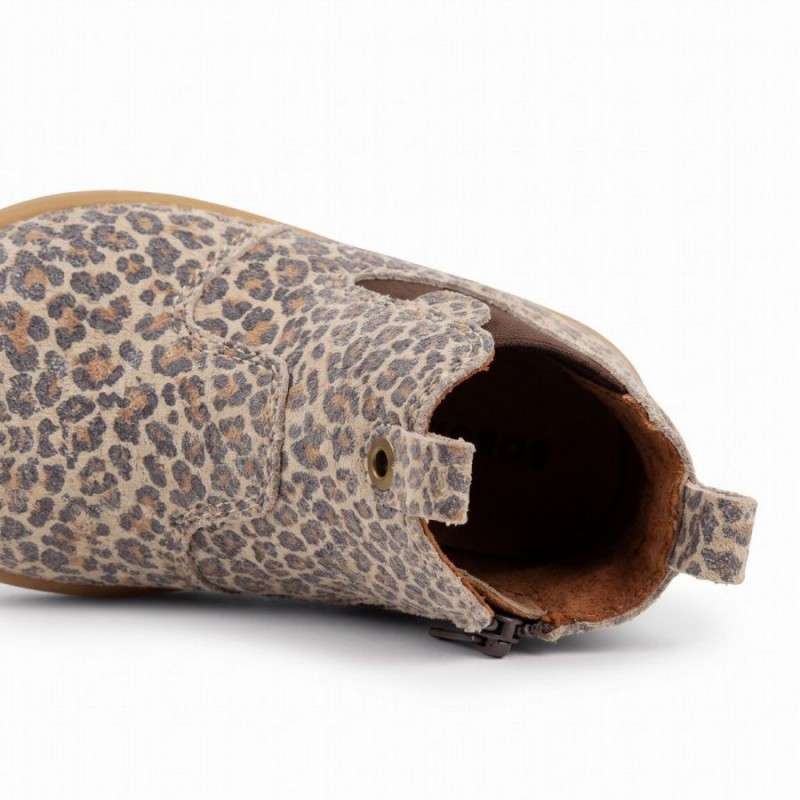 I-Walk Jodhpur BQ 630931Boots - Leopard Shimmer Suede