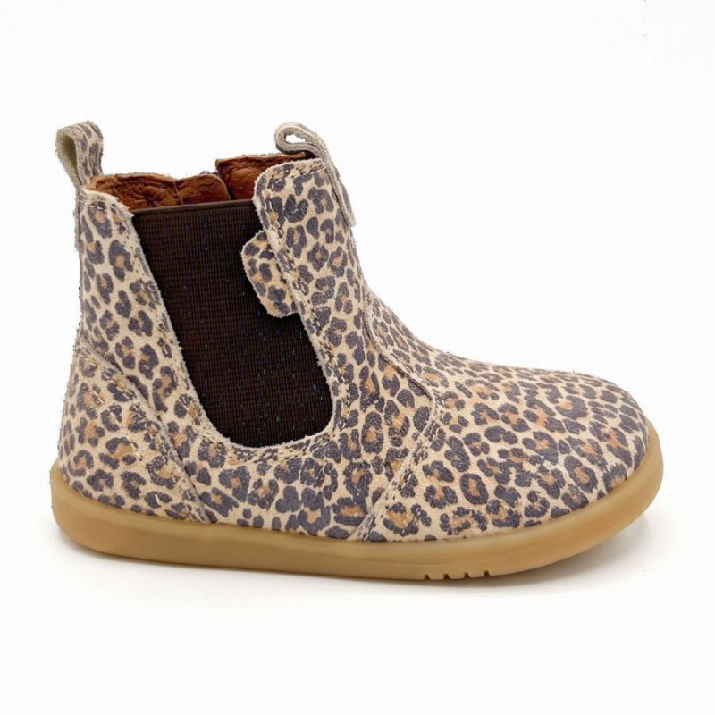 I-Walk Jodhpur BQ 630931Boots - Leopard Shimmer Suede