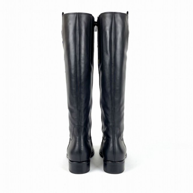 Brook XS Long Boots - Black Leather Brook XS Long Boots - Black Leather