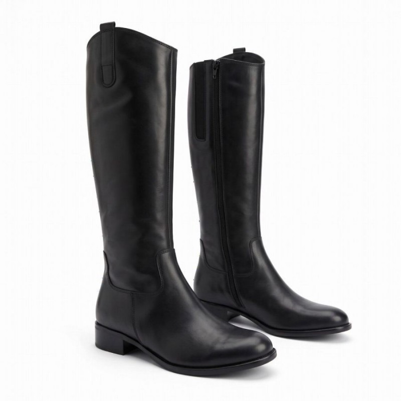 Brook XS Long Boots - Black Leather Brook XS Long Boots - Black Leather