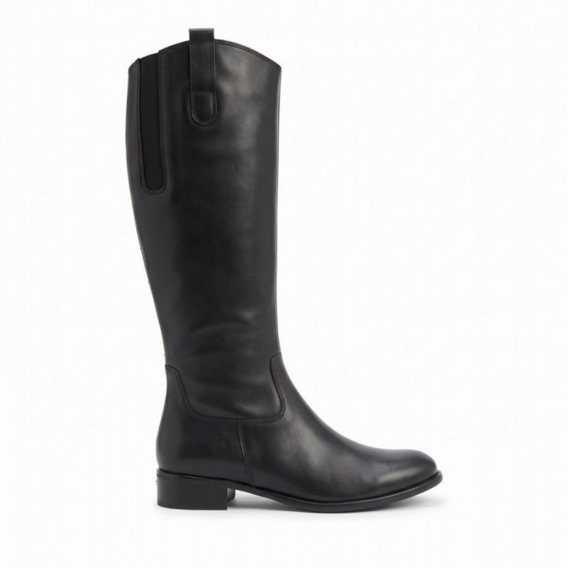 Brook XS Long Boots - Black Leather Brook XS Long Boots - Black Leather