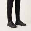 Daze Step 2 Youth School Shoes - Black Leather