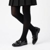 Finja Loafer Youth School Shoe - Black Patent