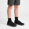 Hopper Run Plimsolls - Black Textile