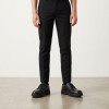 Lorcam Lane Youth School Shoes - Black Leather