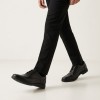 Scala Step Youth School Shoes - Black Leather