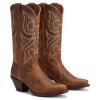 Crush Tall Western Boots - Driftwood Leather