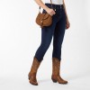 Crush Tall Western Boots - Driftwood Leather