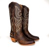Crush Tall Western Boots - Driftwood Leather