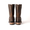 Harness Boots - Distressed Leather