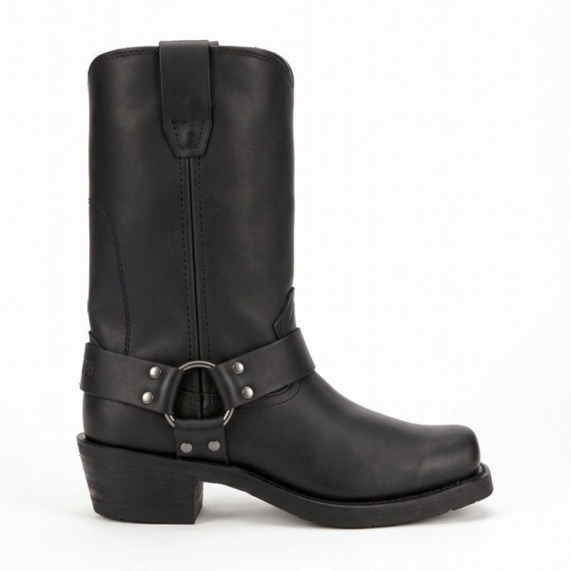 W's Harness Boots - Black Leather