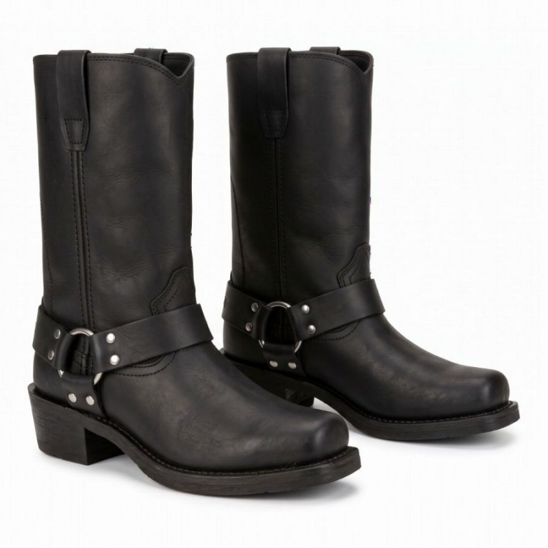 W's Harness Boots - Black Leather