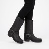 W's Harness Boots - Black Leather