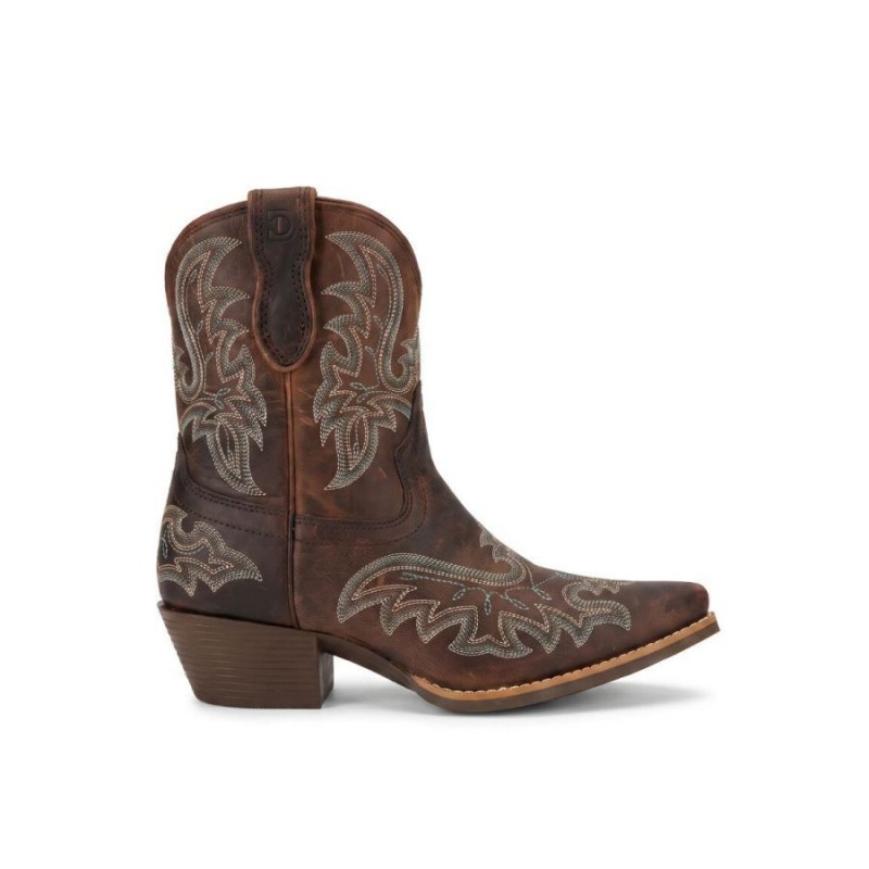 Shyloh Pony Ankle Boots - Driftwood Leather