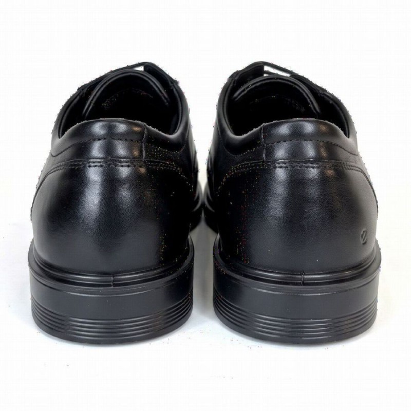 Lisbon M Derby 622104 Shoes - Black Leather