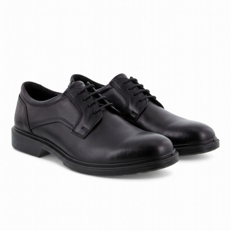Lisbon M Derby 622104 Shoes - Black Leather