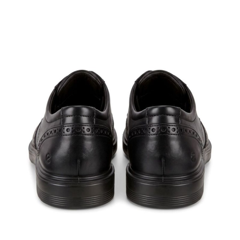 Lisbon M Wingtip 622164 Shoes - Black Leather