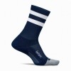 Elite Light Cushion Mini Crew Socks - Navy