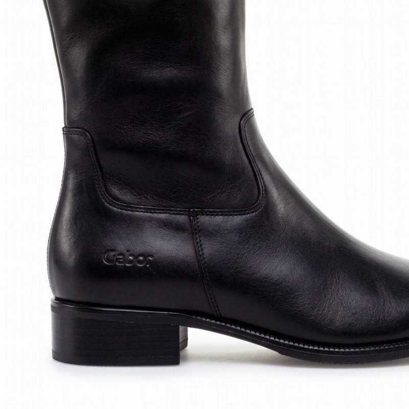Brook S 8035.03 Long Boots - Black Leather