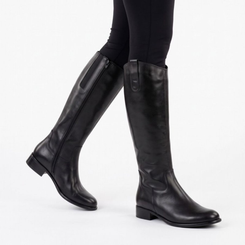 Brook S 8035.03 Long Boots - Black Leather