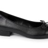 Honour 3021.01 Flat Shoes - Black Leather