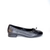 Honour 3021.01 Flat Shoes - Black Leather