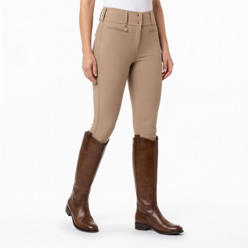 Brook S 8035.03 Long Boots - Saddle Leather
