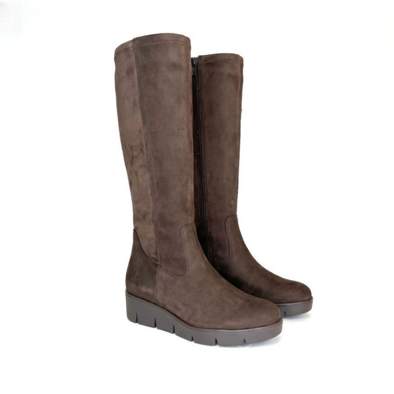 Envision 8005.03 Long Boots - Mocca Suede