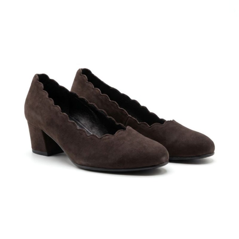 Gigi 3006.01 Shoes - Mocca Suede