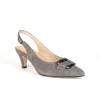 Lea 3018.02 Slingback Shoes - Taupe Suede