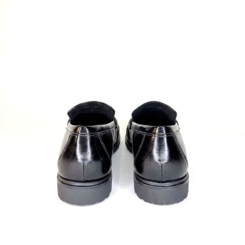 Halo 4009.01 Loafers - Black Leather