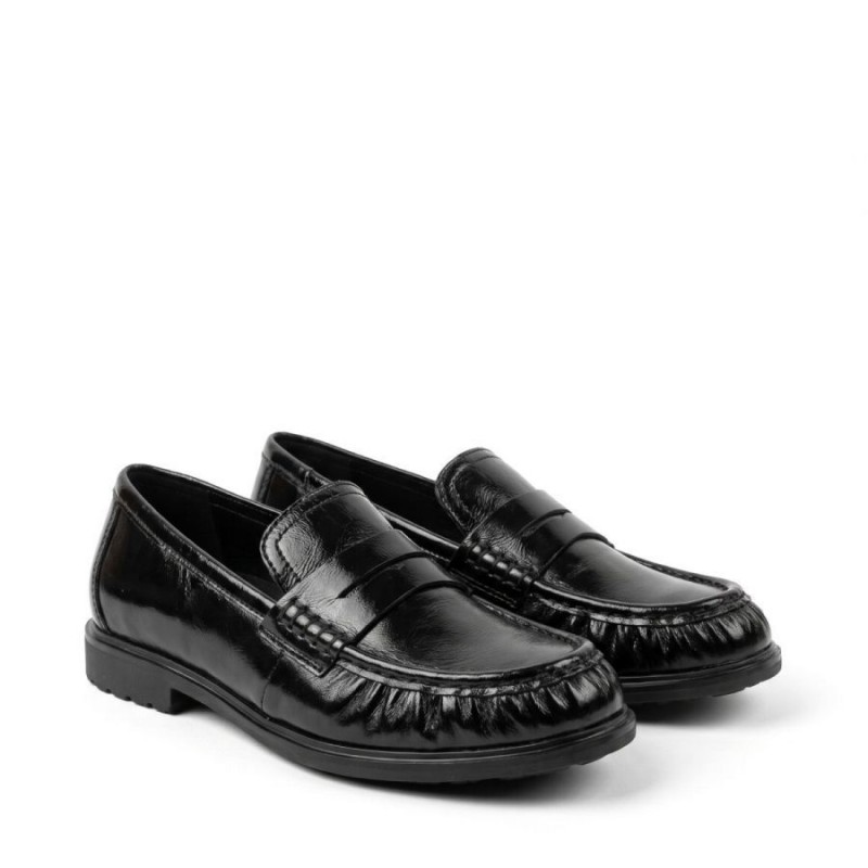 Halo 4009.01 Loafers - Black Leather