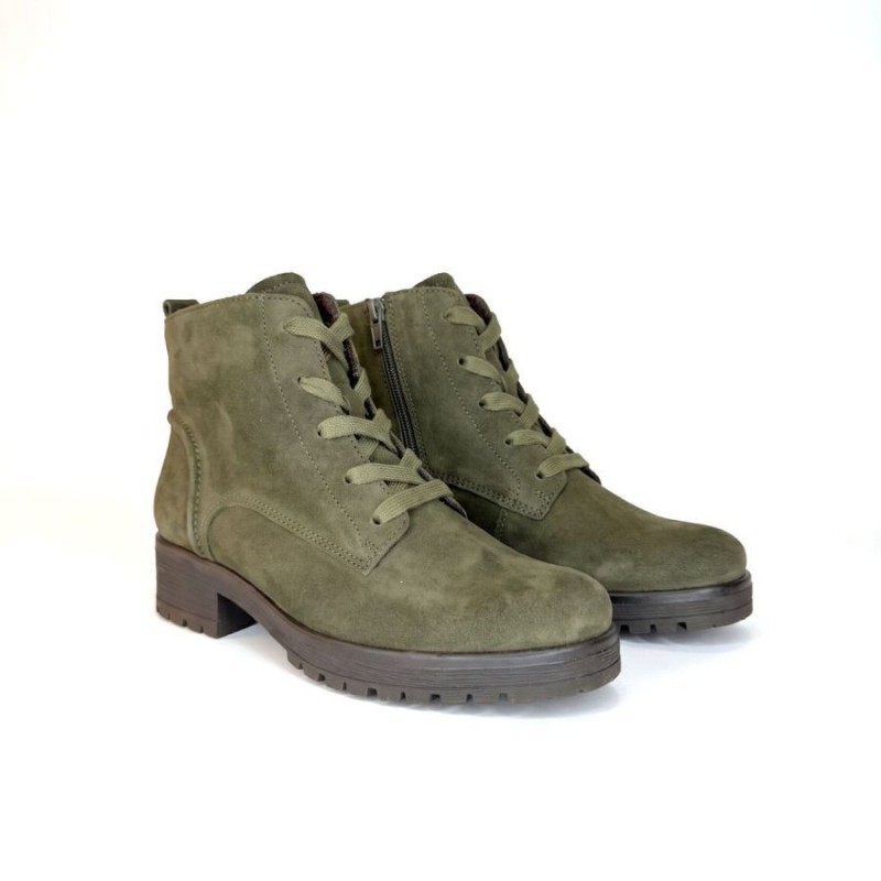 Zumba 8028.02 Ankle Boots - Olive Suede