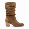Ramona 8041.02 Mid Calf Boots - Whisky Suede