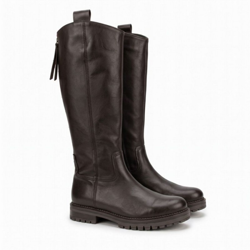 Ledrod Lv 8024.04 Long Boots - Brown Leather