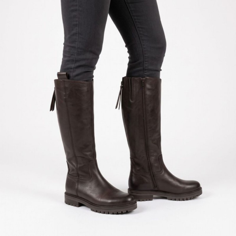 Ledrod Lv 8024.04 Long Boots - Brown Leather