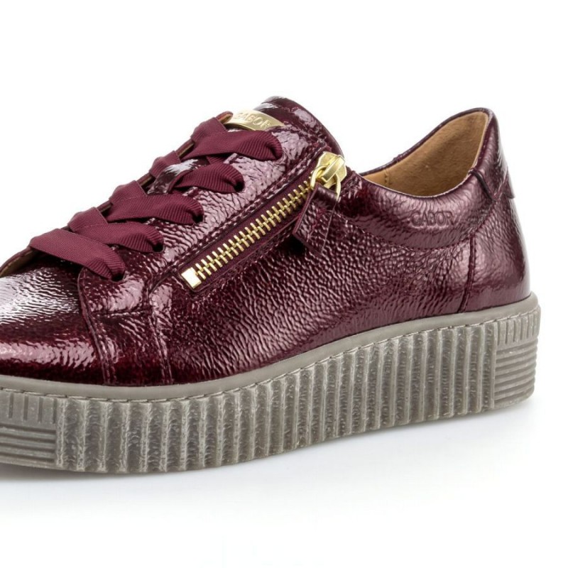 Wisdom 6010.02 Casual Shoes - Mulberry