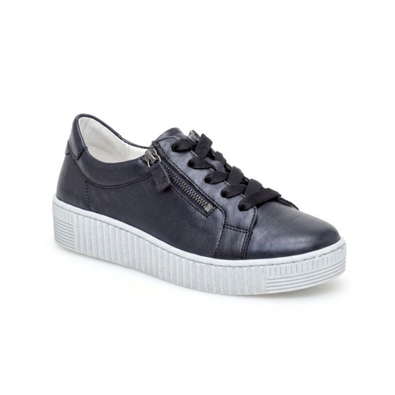 Wisdom 6010.02 Trainers - Dark Blue Leather