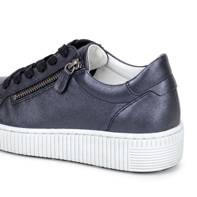 Wisdom 6010.02 Trainers - Dark Blue Leather