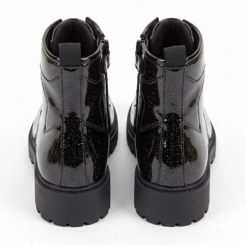Casey Girl J9420G Boots – Black Patent