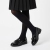 Agata A J4449A School Shoes - Black Patent