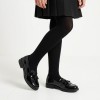 Agata A J4449A School Shoes - Black Patent