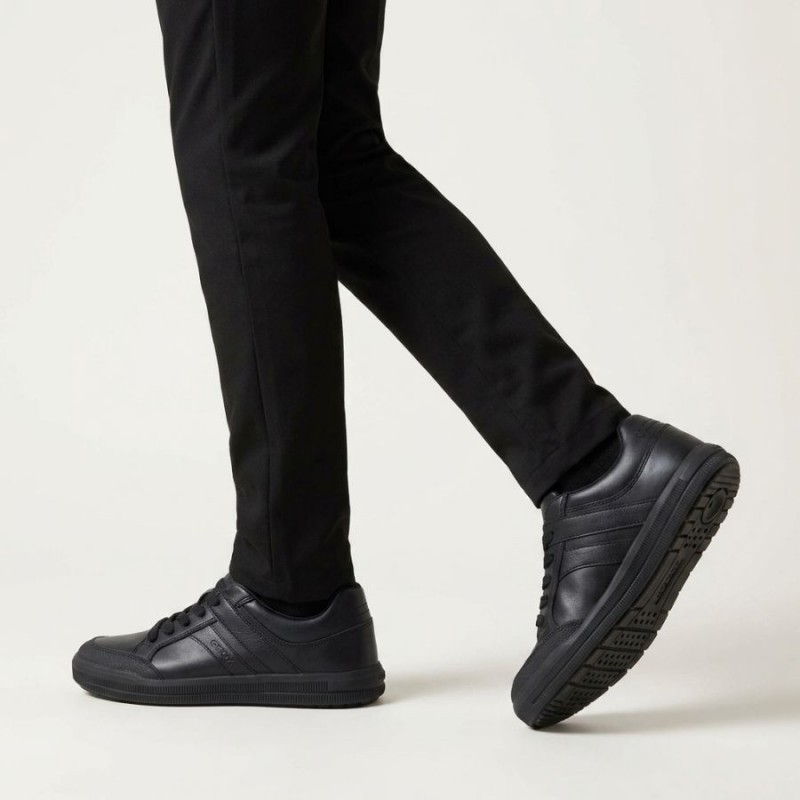 Arzach B.D J844AD School Shoes - Black Leather Arzach B.D J844AD School Shoes - Black Leather