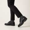 Federico C J04D1C School Shoes - Black Leather