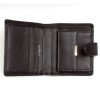 507042 Wallet - Black Leather