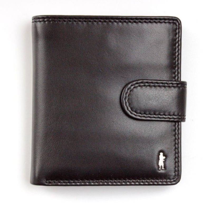 507042 Wallet - Black Leather
